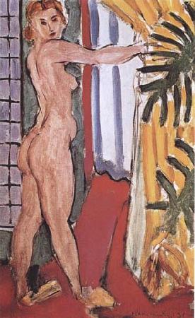  Nude Standing in front of an Open Door (mk35)